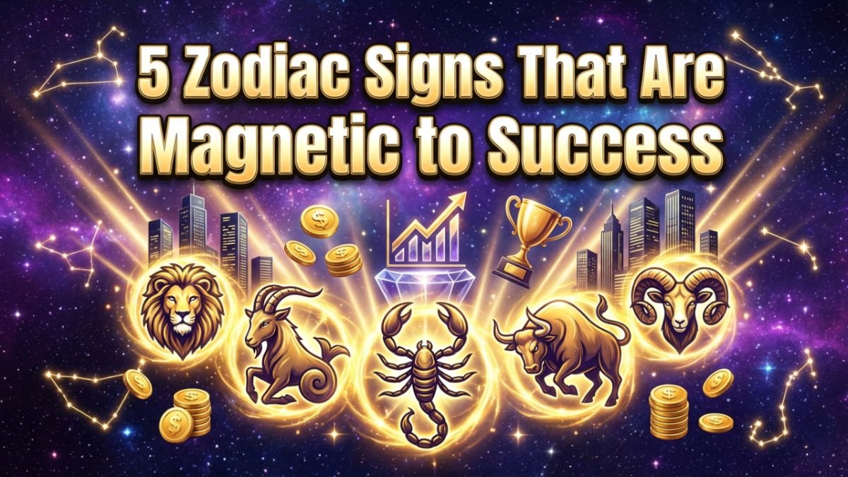 5 Zodiac Signs That Are Magnetic to Success