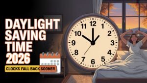Daylight Saving Time 2026 – Here’s When Your Clocks Fall Back This Year