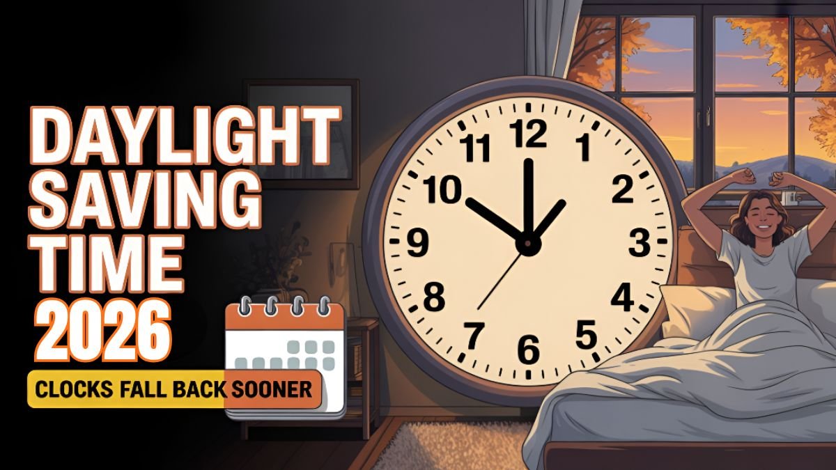 Daylight Saving Time 2026 – Here’s When Your Clocks Fall Back This Year
