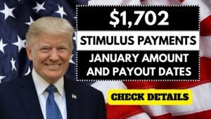 January 2026 Stimulus Payments Explained: $1,702 Amount and Payout Dates