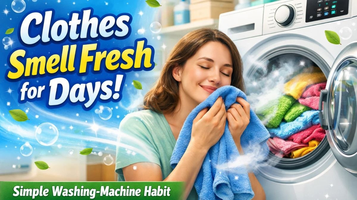 This Simple Washing-Machine Habit Makes Clothes Smell Fresh for Days